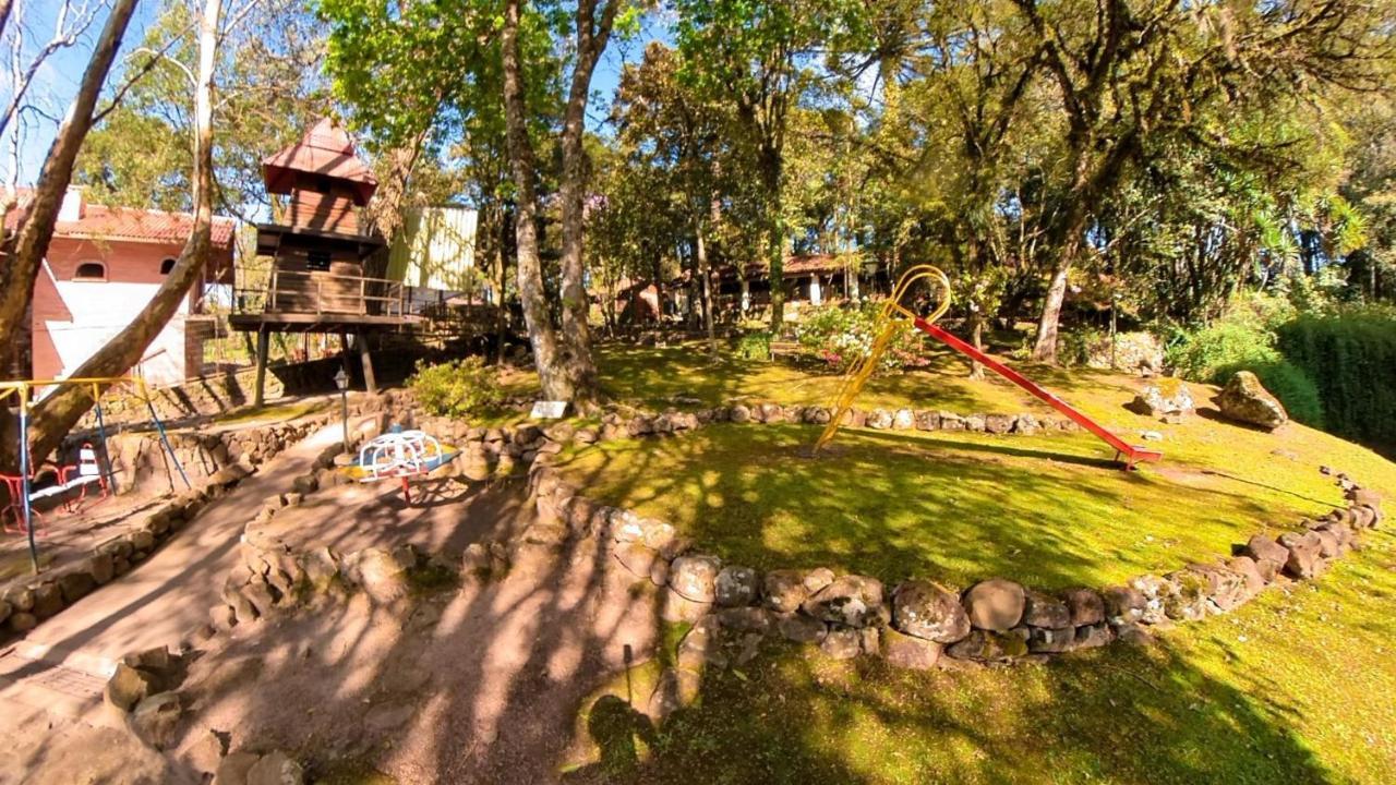 Apto No Centro De Gramado Com Piscina Termica Экстерьер фото