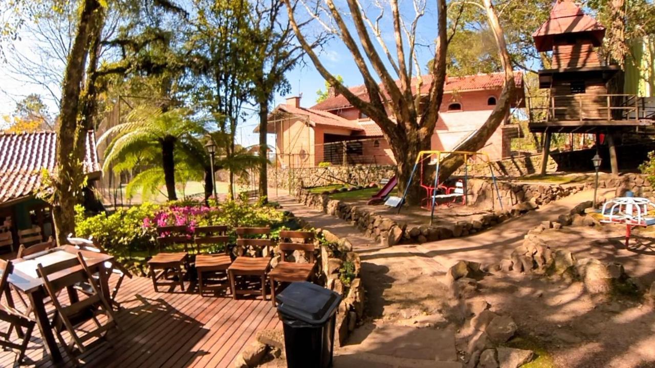Apto No Centro De Gramado Com Piscina Termica Экстерьер фото